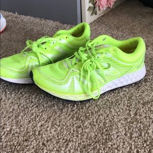 New Balance Fresh Foam neon trainers